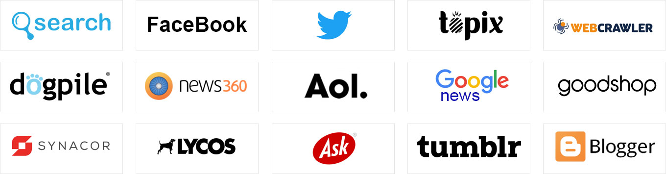  部分合作媒體數(shù)據(jù)庫(kù)