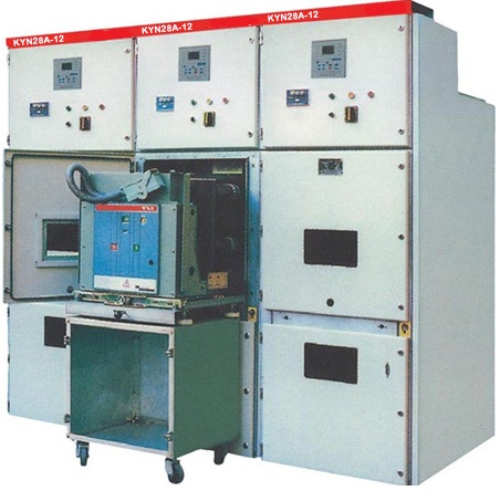 KYN28-12(Z)T1250-31.5型戶內(nèi)金屬鎧裝移開(kāi)